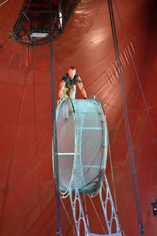 Cirkusz a Richter Safari Parkban