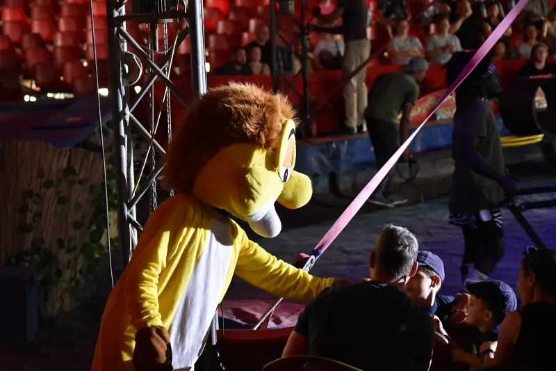 Cirkusz a Richter Safari Parkban