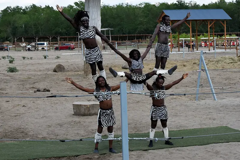 Cirkusz a Richter Safari Parkban