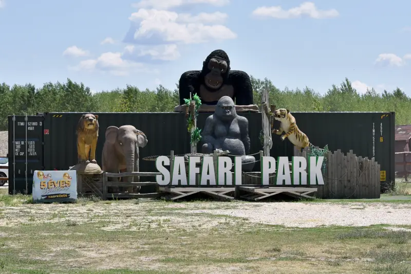 Élménypark a Richter Safari Parkban