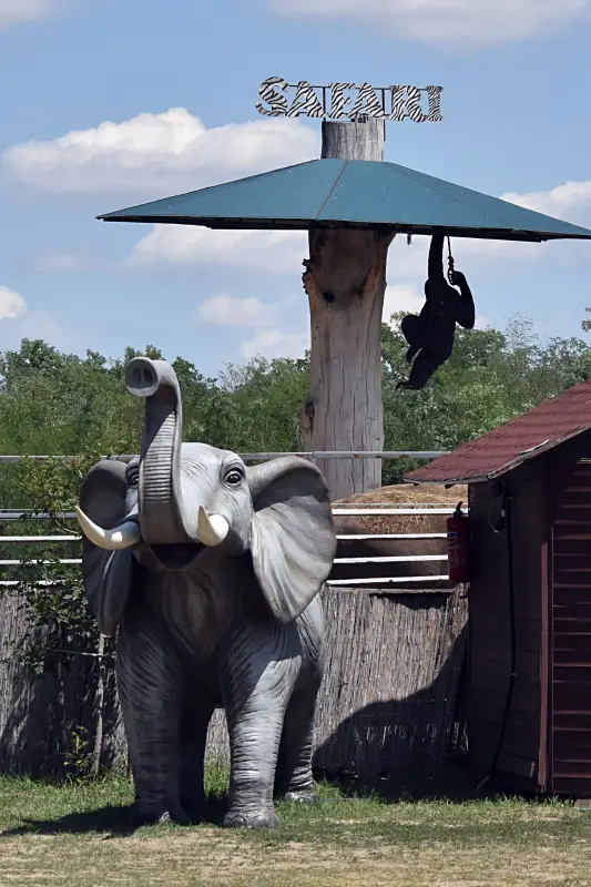 Élménypark a Richter Safari Parkban